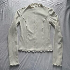 Long Sleeve Mock Neck Top